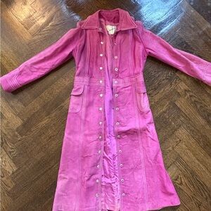 Vintage Saks Suede Coat